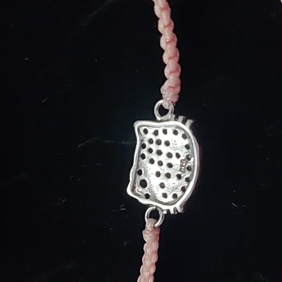 Silver Sterling hello kitty bracelet - Picture 3 of 5